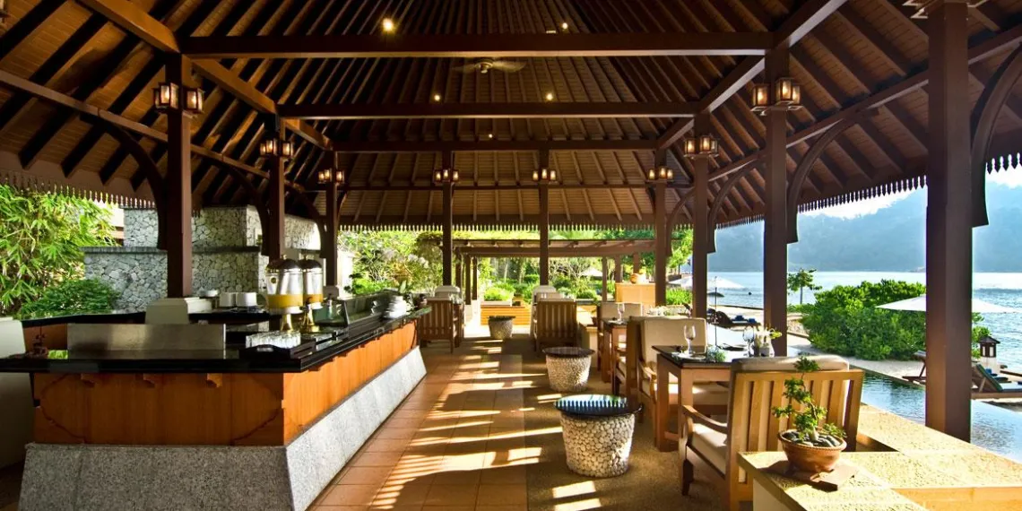 Restaurant in Pangkor Laut Resort Maleisië