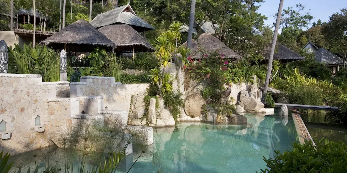 zwembad Kamalaya Wellness Sanctuary