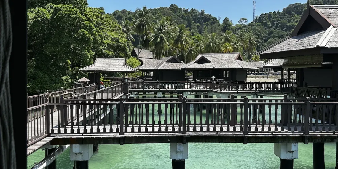 Sea Villa's in Pangkor Laut Resort Maleisië