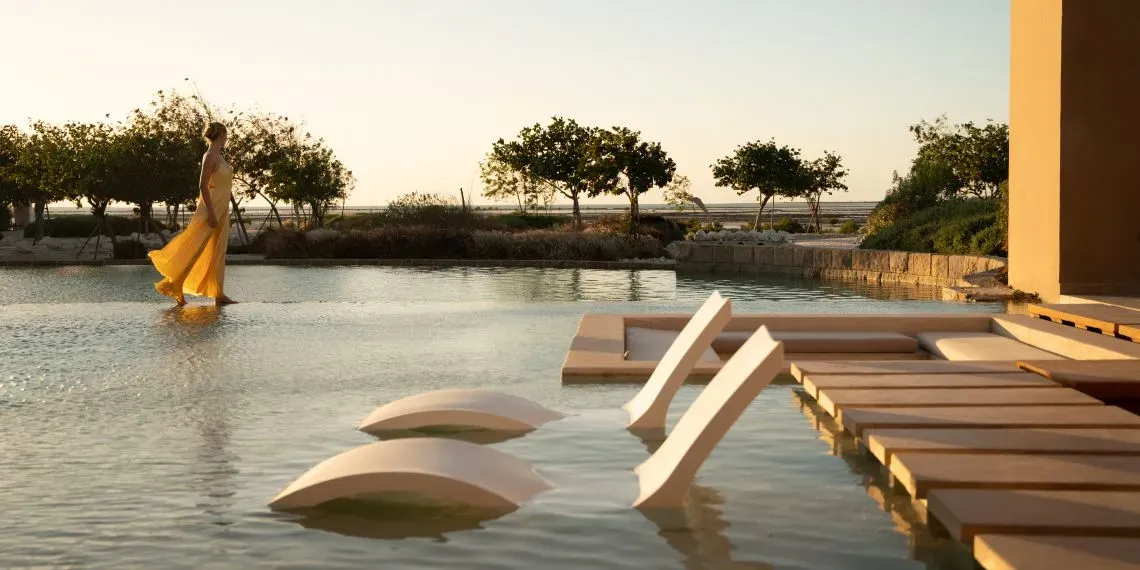 Zwembad | Zulal Wellness Resort