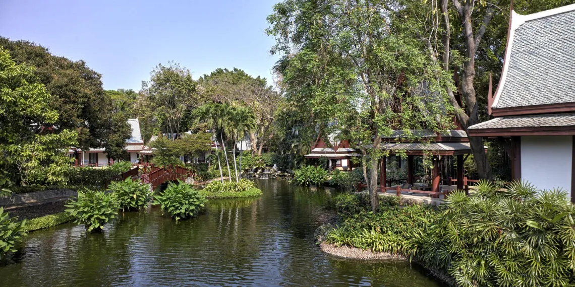 tuin Chiva-Som Health Resort