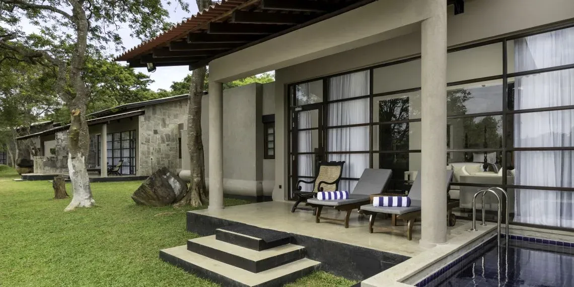 suite plunge pool Ayugiri Ayurveda Wellness Resort