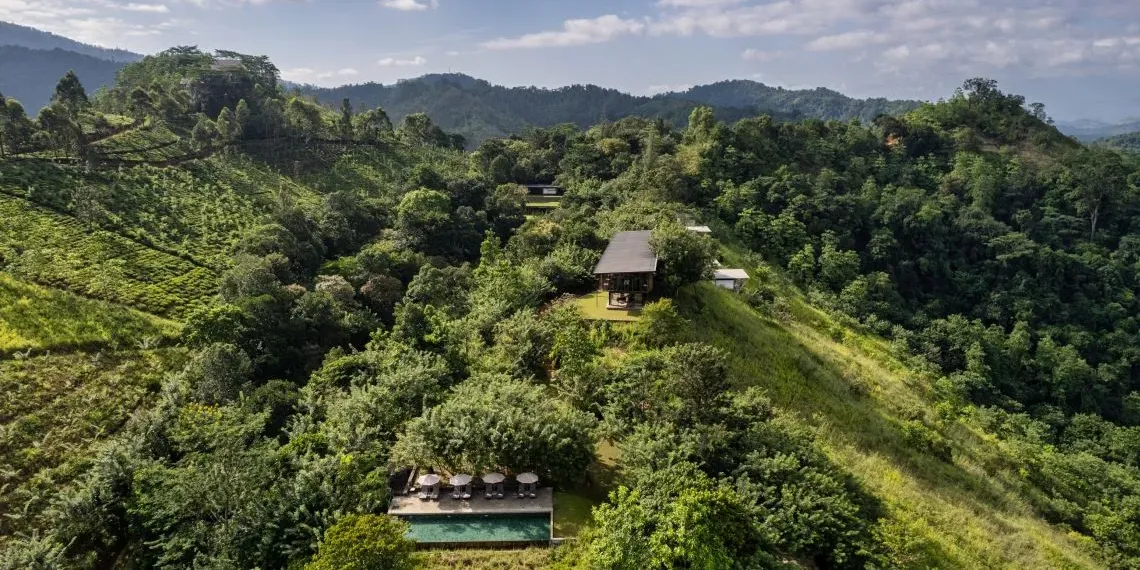 zwembad Santani Wellness