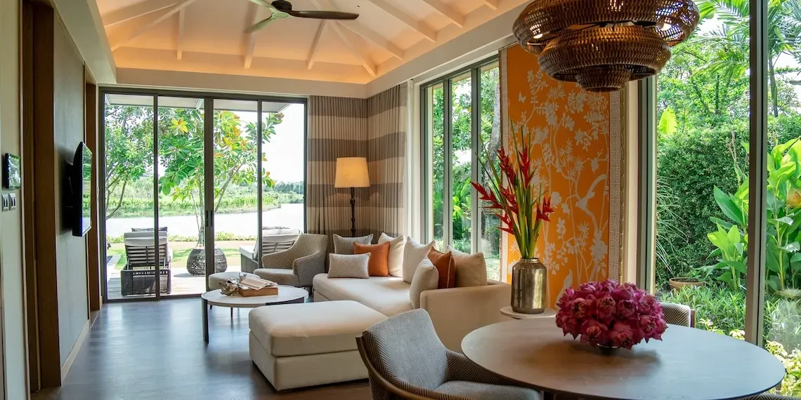 tuin villa RAKxa Integrative Wellness