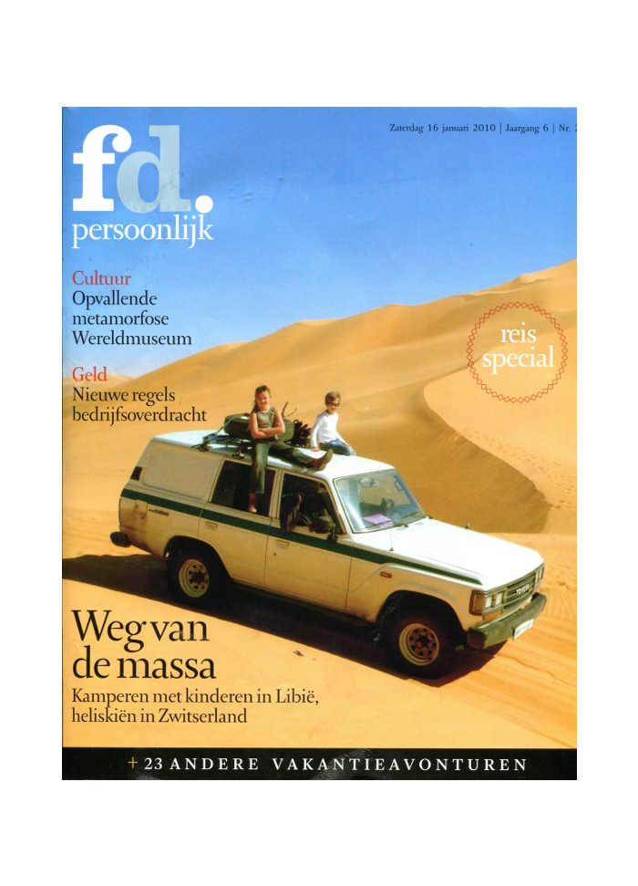 Wellness op Malta in Het Financieel Dagblad